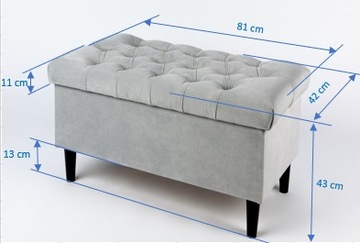 Скамейка, пуф, сундук, CHESTER