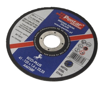 TARCZA 125X1,6 PENTAR