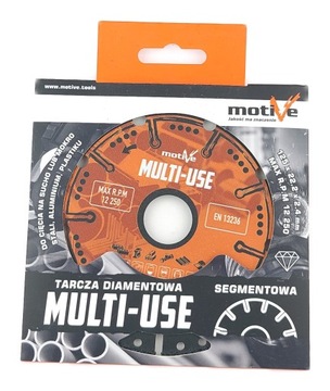MOTIVE tarcza diament MULTI-USE segm. 125 080091