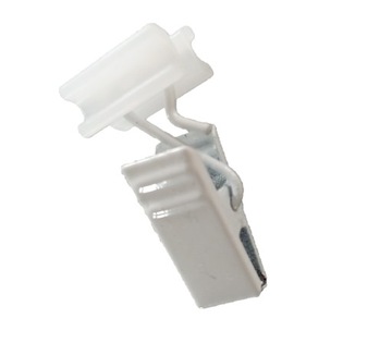 Металлическая ЛЯГУШКА с направляющей для SLIM ШТОРНОГО КАРДИНА