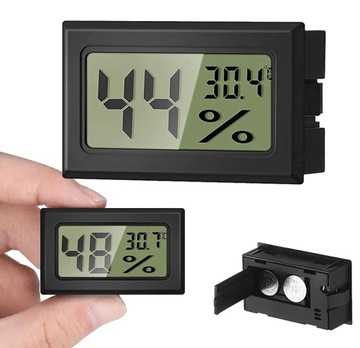 ELEKTRONICZNY TERMOMETR HIGROMETR CYFROWY BEZPRZEWODOWY