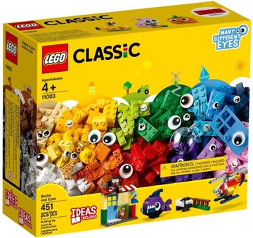 LEGO CLASSIC 11003 Klocki - buźki