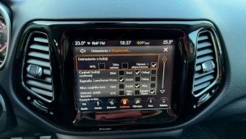 Jeep Compass II SUV 1.4 MultiAir 140KM 2020 Jeep Compass 1.4 M-Air Limited Serwisowany Doinwestowany 1.4 Benzyna 140KM, zdjęcie 17