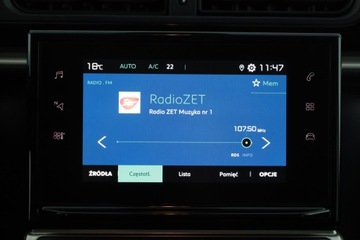 Citroen C3 III Hatchback Facelifting 1.2 PureTech 83KM 2022 Citroen C3 1.2 PureTech, Salon Polska, zdjęcie 9