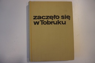 ZACZĘŁO SIĘ W TOBRUKU ADAM MAJEWSKI