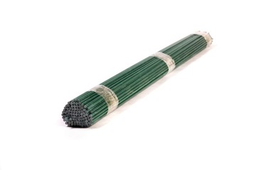 Pręty z włókna szklanego ZIELONE 140cm 8mm 100 szt