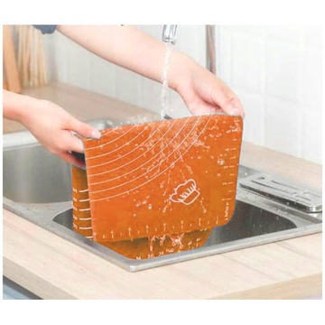 Табурет, подставка для столовых приборов, силиконовый кухонный коврик 50х40 см, Цвета