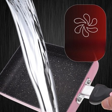 АЛЮМИНИЕВАЯ СКОВОРОДА, КВАДРАТНАЯ, СКОВОРОДА С АНТИПРИГАРНЫМ ПОКРЫТИЕМ, Сковорода для омлета