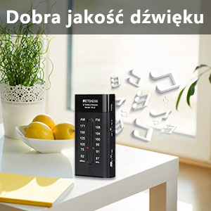 Портативная радиостанция AMFM Retekess TR107 с наушниками