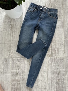TOPSHOP SKINNY jeans rurki STRETCH JAMIE 26 34