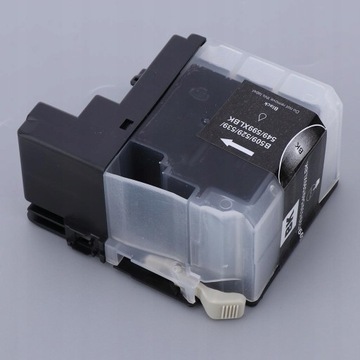 Замена черного картриджа для принтера емкостью 58 мл