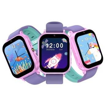 Bemi Kizzo smartwatch dla dzieci 22 gry/512MB/aparat/audio/budzik fioletowy