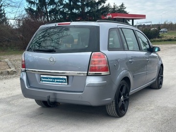 Opel Zafira B 1.8 ECOTEC 140KM 2007 Opel Zafira Raty 1.8 benz 140KM 7 osobowy Klima Alufelga Zarejestrowany G, zdjęcie 7