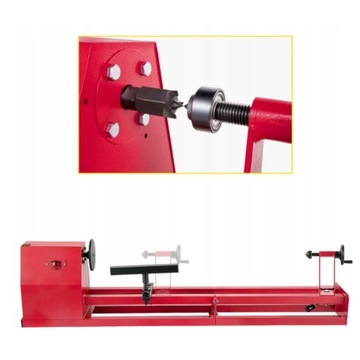ZESTAW TOKARKA DO DREWNA DO OBRÓBKI DRZEWA 1000x3500 mm 400W 3400 RMP