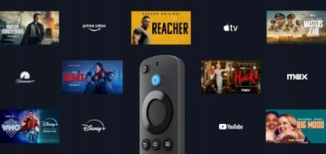 Медиаплеер Amazon Fire TV Stick 4K 2025 Select BT NETFLIX HBO