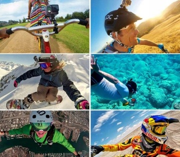 Набор 63W1 аксессуаров для камер GOPRO 12 11 10 9 8 7 6 HERO BLACK SJCAM DJI