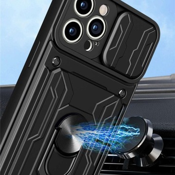 ETUI obudowa DO IPHONE 14 PRO - STAND SLIDE ALOGY