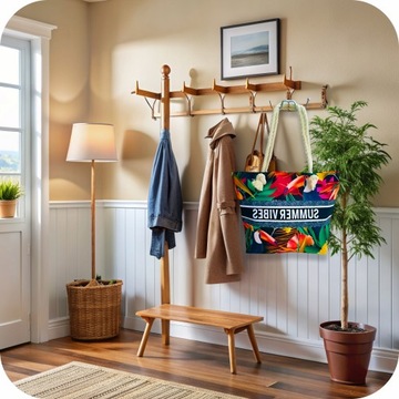 TORBA PLAŻOWA DUŻA ZAPINANA NA ZAMEK TOREBKA SHOPPER Z PODSZEWKĄ PIKNIK XXL