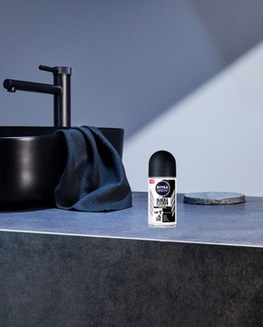 4 x NIVEA MEN Black&White Невидимый оригинальный шариковый антиперспирант, 50 мл