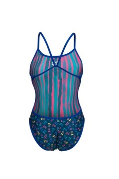 Arena REVERSIBLE SWIMSUIT CHALLENGE ROYAL MULTI 40 купальник