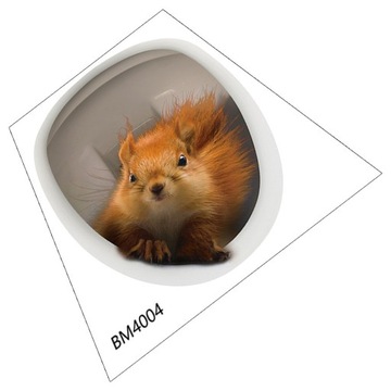 НАКЛЕЙКА НА ТУАЛЕТ БЕЛКА ГОРШОК