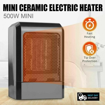 Мини-керамический электрический обогреватель для дома и офиса