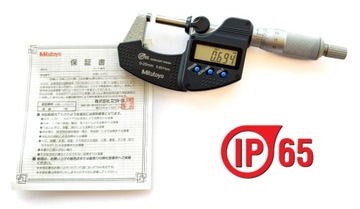 ЦИФРОВОЙ МИКРОМЕТР MITUTOYO 293-240-30 0-25/0,001 ММ IP65 СЕРТИФИКАТ ABS