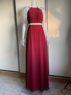 Sukienka wesele w kolorze burgund Vera Mont 40
