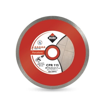 RUBI CPR 125 SUPERPRO Tarcza Diamentowa DO GRESU
