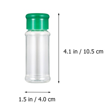 Pojemniki na przyprawy Shaker do cukru Słoik Plastik
