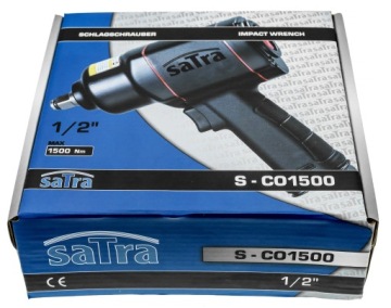 УДАРНЫЙ КЛЮЧ 1/2 1500 Нм ДВОЙНОЙ МОЛОТОК S-CO1500