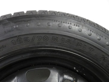 KOLO DOJEZDOVÉ 14'' SKODA FABIA VW POLO 5X100