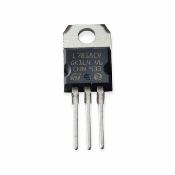 L7818CV STABILIZATOR NAPIĘCIA LINIOWY 18V 1.5A