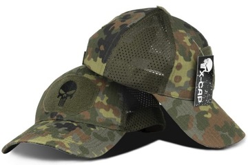 БЕЙСБОЛЬНАЯ КЕПКА МУЖСКАЯ С КАМУФЛЯЖНОЙ СЕТКОЙ