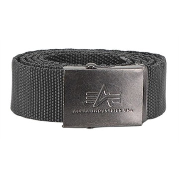 Pasek parciany Alpha Industries Heavy Duty 100906 04 Szary