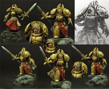 Figurka SF Commander Cezar of Rome + Podstawka 28mm Scibor 28SF0031 W40K