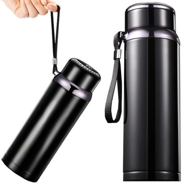 ТЕРМОБУТЫЛКА ТЕРМОБУТЫЛКА 800МЛ ДЛЯ КОФЕ, ЧАЯ YERBA MATE LED СИТРО