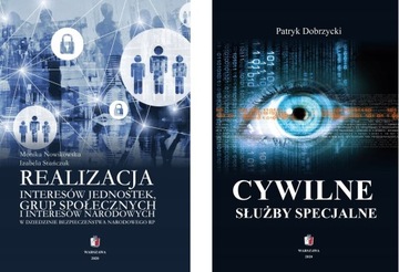 2 książki SŁUŻBY SPECJALNE W REALIZACJI INTERESÓW NARODOWYCH RP - Pakiet