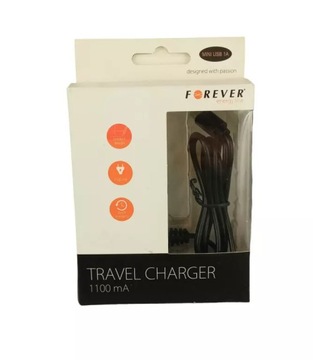 ŁADOWARKA SIECIOWA FOREVER MINI USB 1A