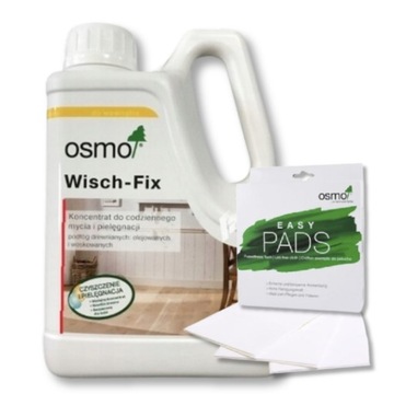 Osmo Wisch-Fix 8016 środek do mycia podłóg drewnianych 1L +EASY PADS Gratis