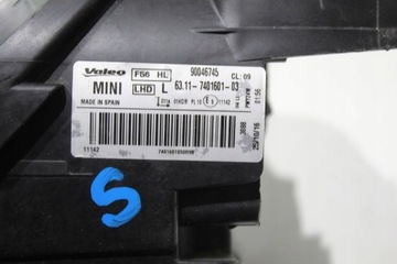 MINI COOPER F54 F55 F56 SVĚTLO PŘEDNÍ LEVÝ