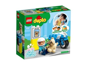 LEGO DUPLO 10967 Полицейский мотоцикл