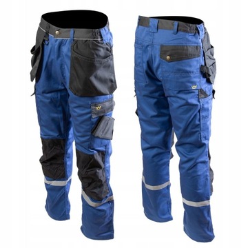Spodnie Robocze Monterskie BHP Mocne SAPHIR r.25