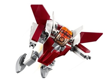 LEGO Creator 31086 — Футуристический самолет — Космический корабль — Робот — НОВИНКА