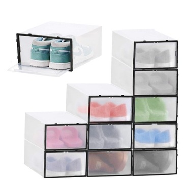 КОНТЕЙНЕР ДЛЯ ОБУВИ С ОТКРЫТКАМИ ОРГАНАЙЗЕР ДЛЯ ШКАФА STRONG 1 шт.