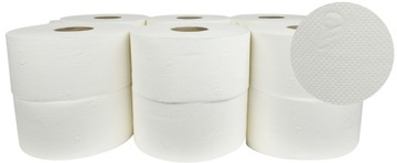 Papier toaletowy JUMBO Celuloza 2 warstwy 140mb