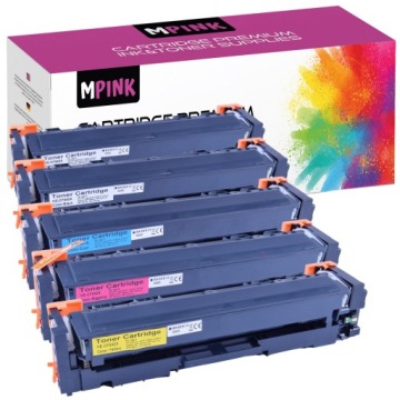 5 x Toner pro Hp Color LaserJet M252dw M274n M277dw M281fw M280nw M254dw