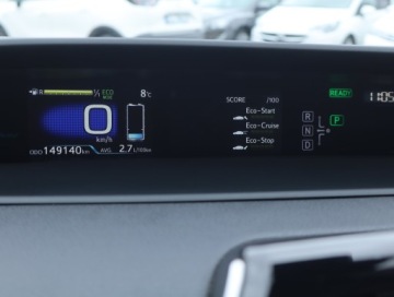 Toyota Prius IV Hatchback 1.8 Hybrid 122KM 2017 Toyota Prius 1.8 PHV, Salon Polska, Serwis ASO, zdjęcie 10