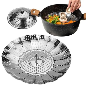 DURSZLAK wkład koszyk gotowanie na parze 28 cm K3