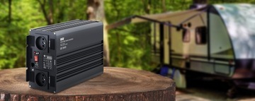 Przetwornica napięcia Newell z czystą sinusoidą - 24 V / 230 V, 1000 W